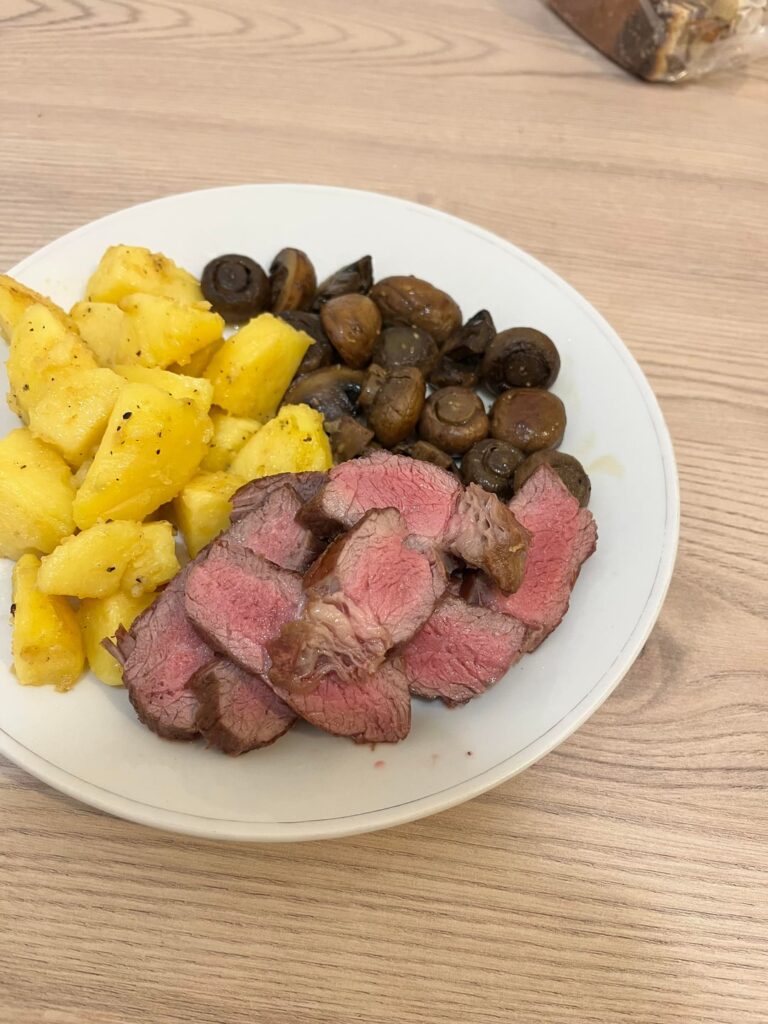 No termometer, how did I do?