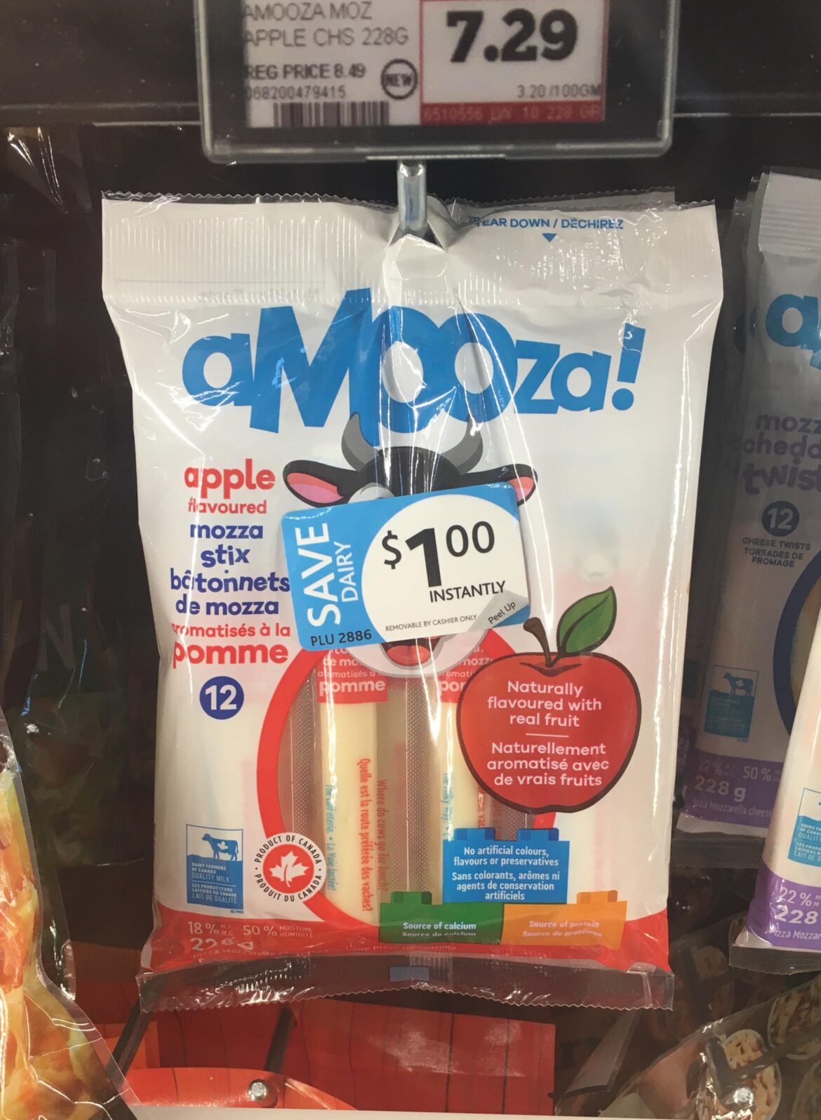 apple flavoured cheese