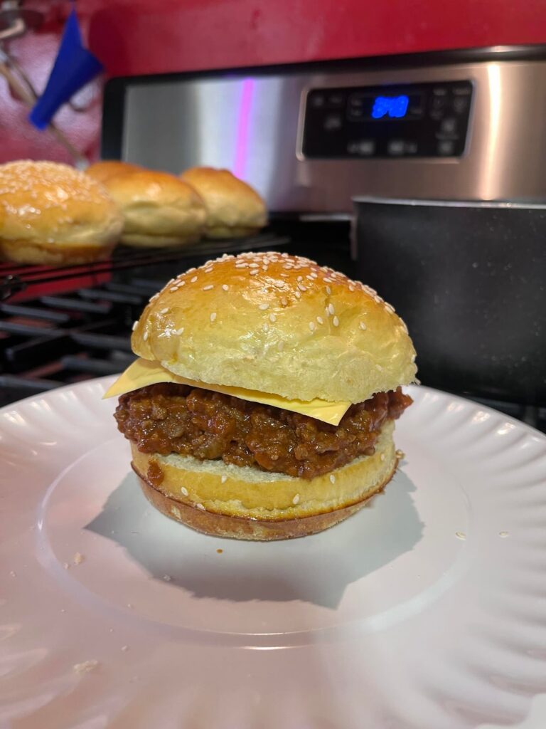[Homemade] Sloppy Joe’s with made from scratch buns