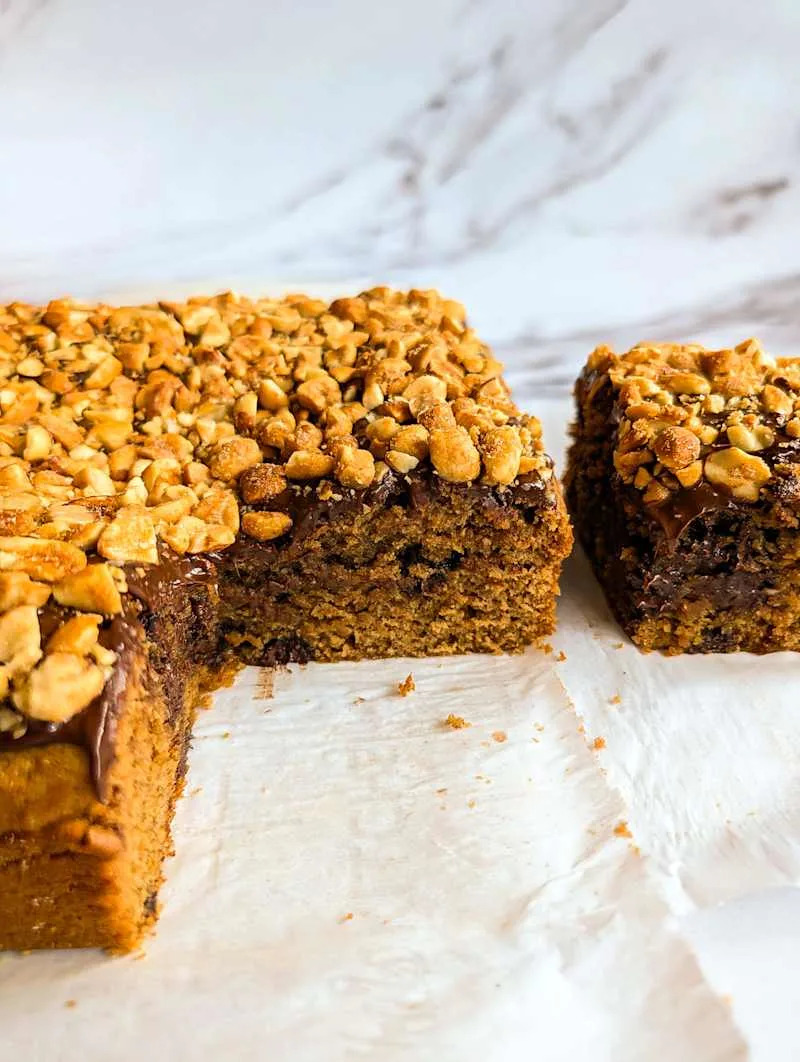 PB and Chocolate Squares