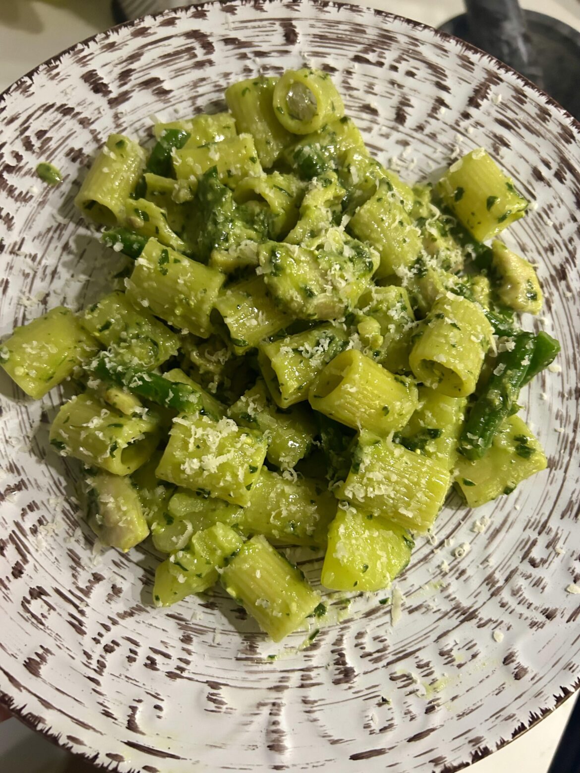 Scratch Pesto, Chicken, Potato, and Green Beans