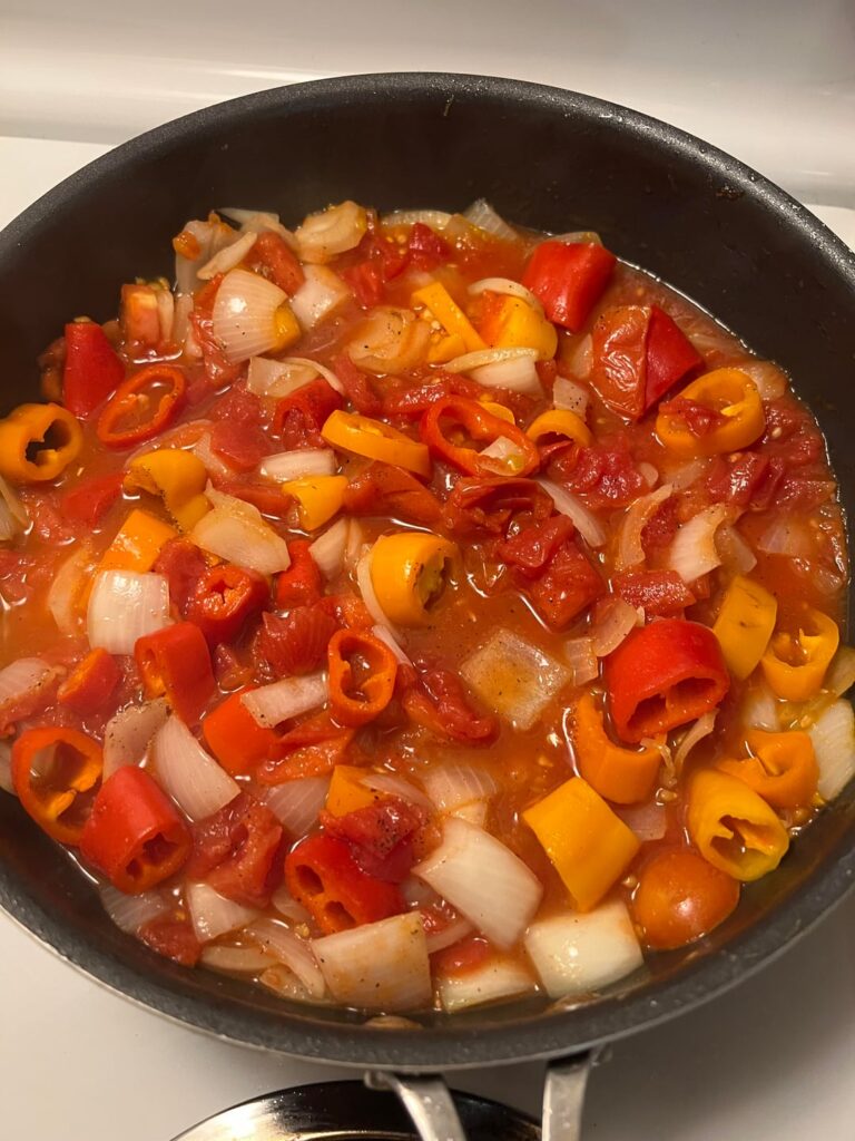 Caponata or something like it 🤌