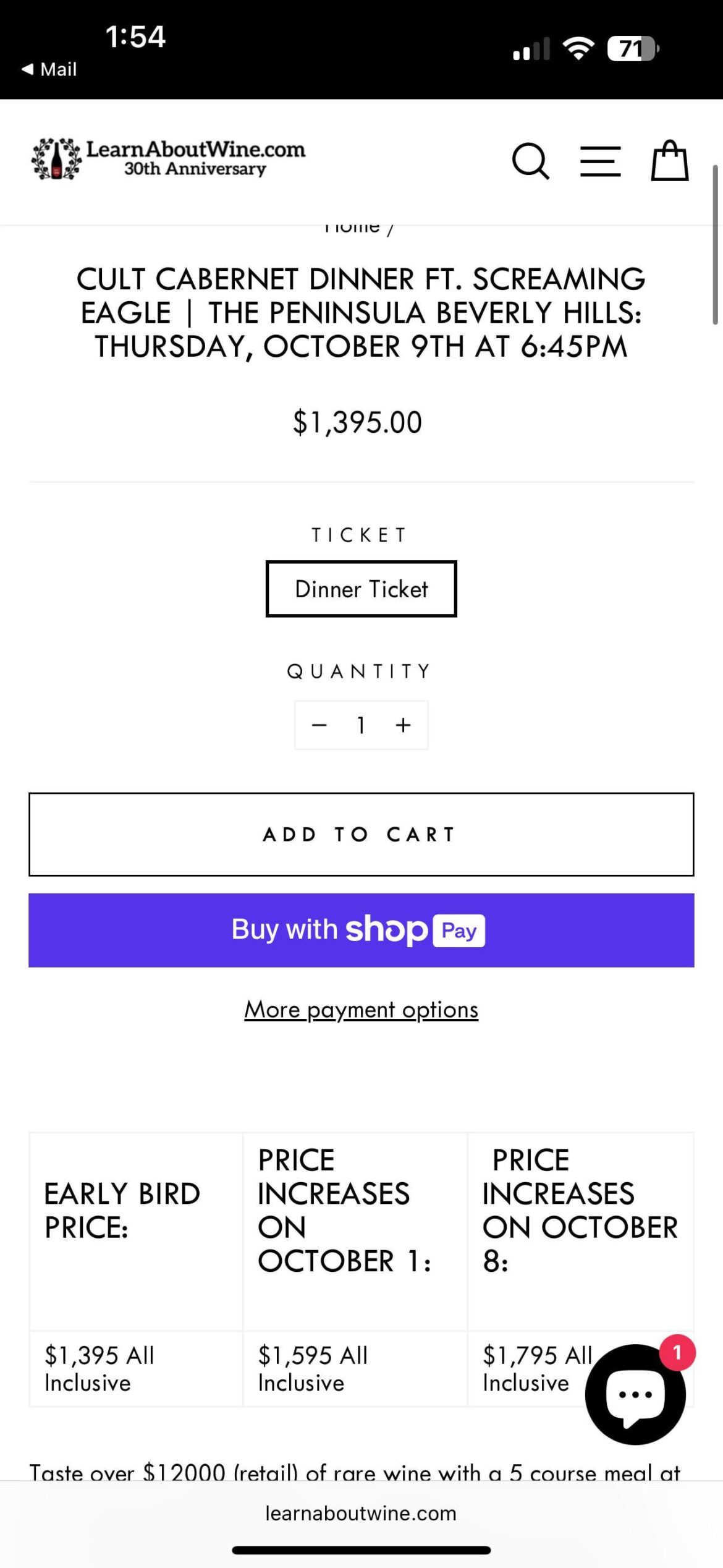 Has Anyone Been To a Hosted Wine Dinner?