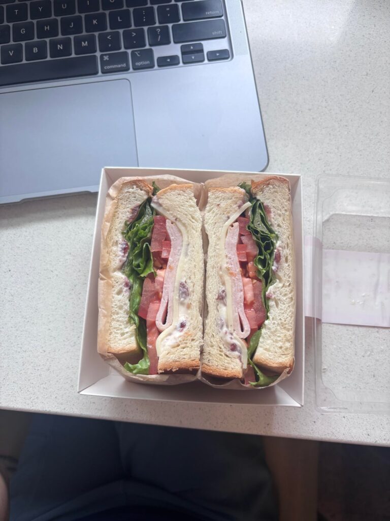 smoked turkey and cranberry sandwich from sheng kee smoked turkey and cranberry sandwich from sheng kee