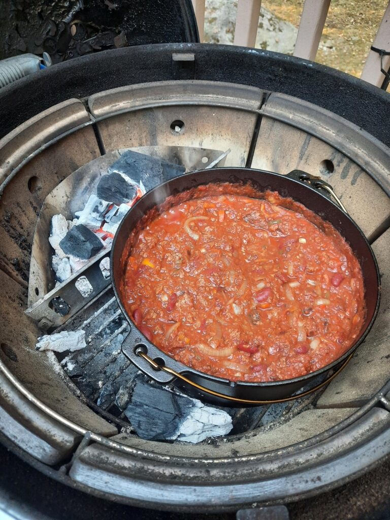 First time making chili. Ever. Happy October.