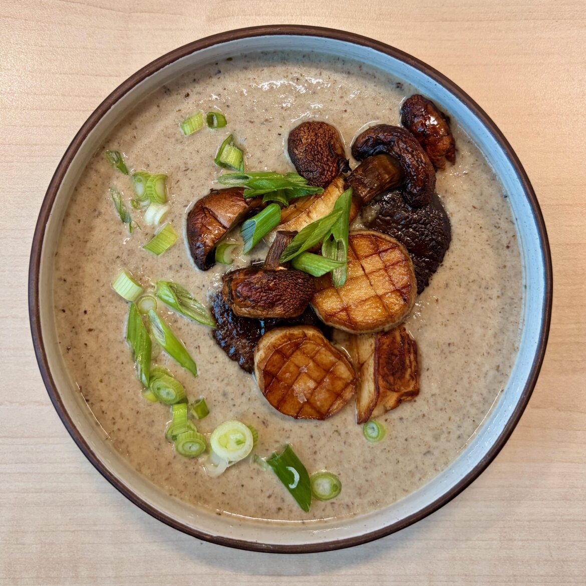 [homemade] Roasted Mushroom Soup