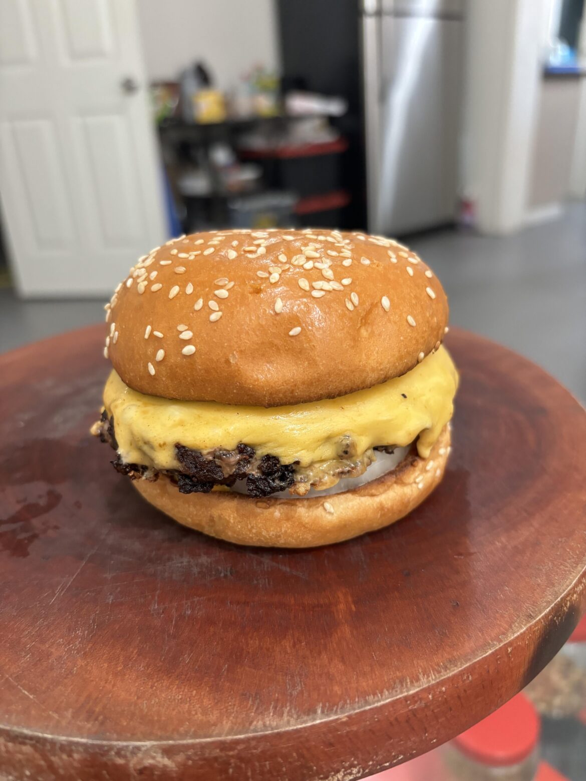 POV: you said ‘just one patty.’