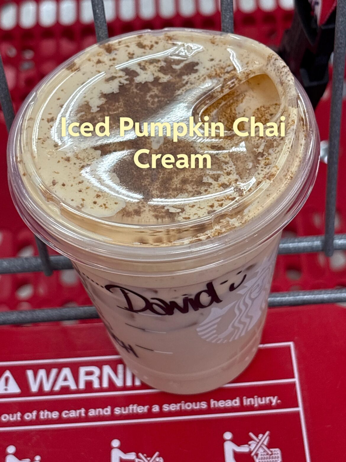 The Iced Pumpkin Chai Cream is fantastic 🎃