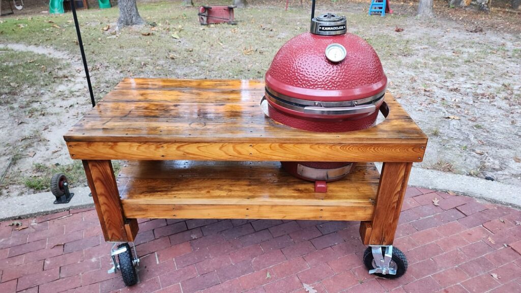 Refurbished my cypress table after 10 years of hard use. Refurbished my cypress table after 10 years of hard use.