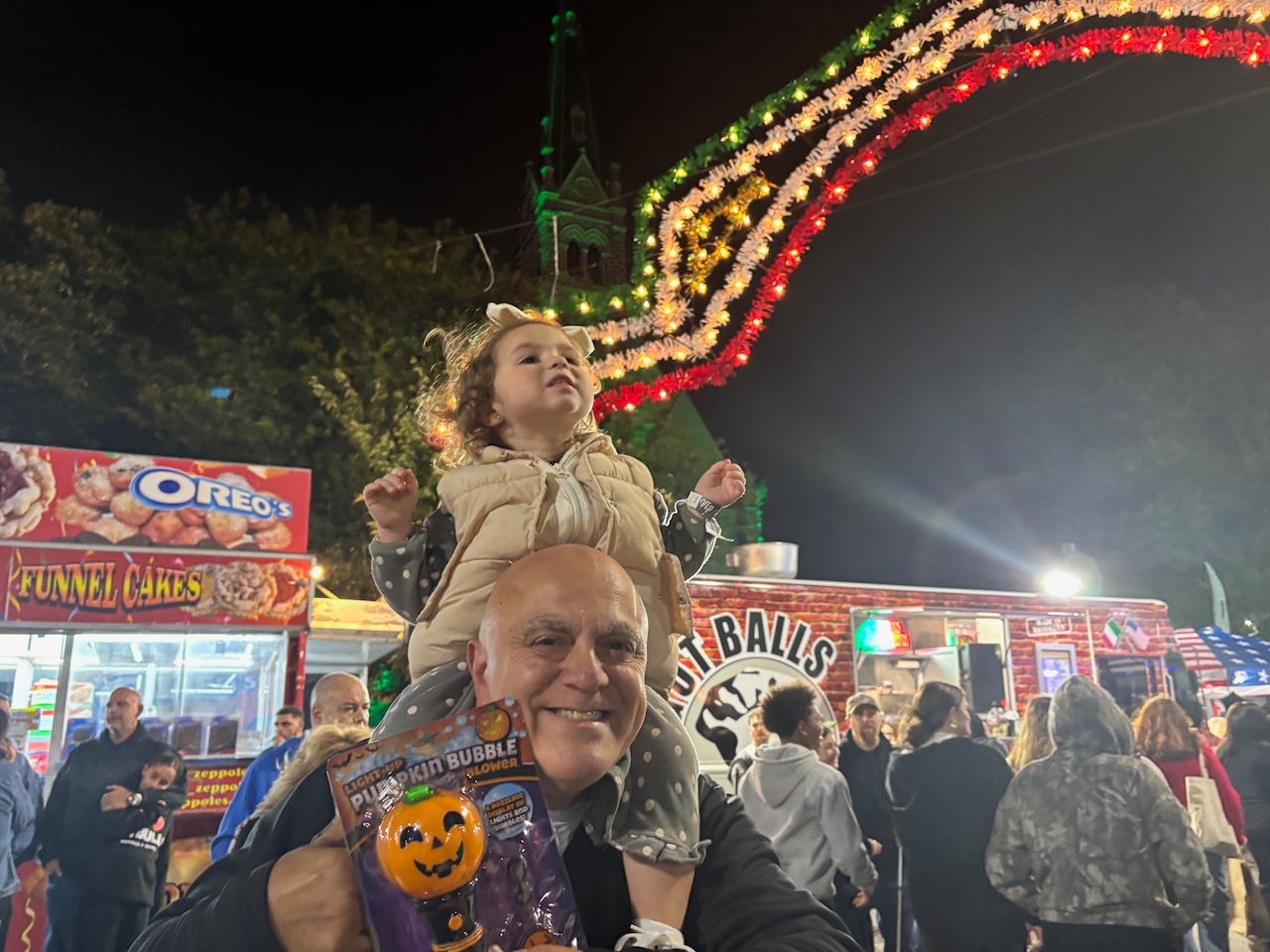 Judy Torres at the Italian Festival