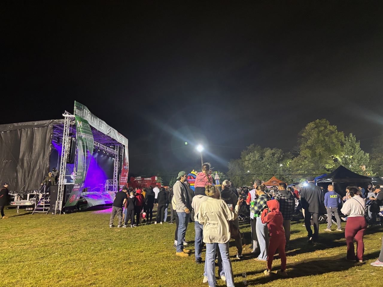 Judy Torres at the Italian Festival