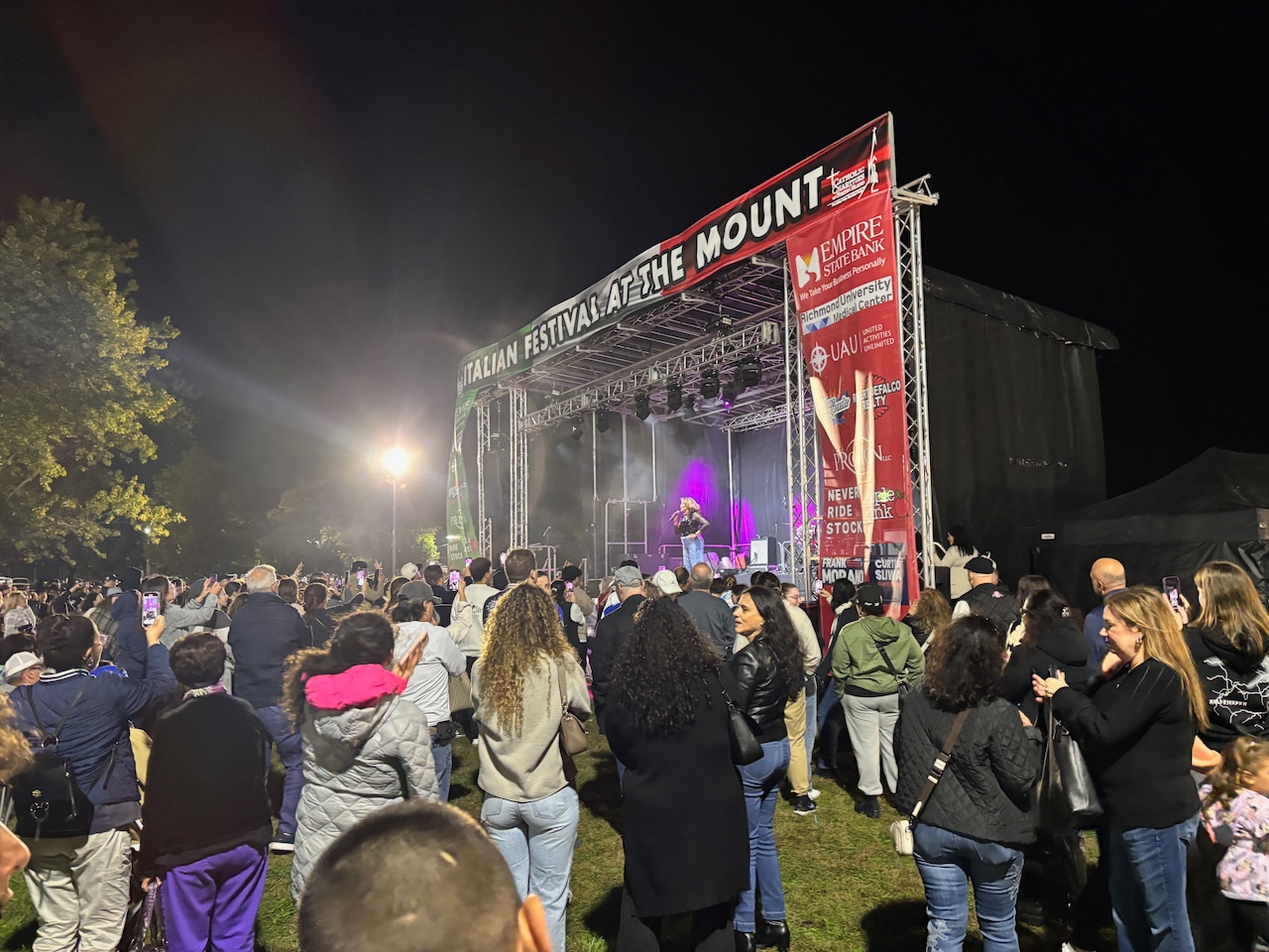 Judy Torres at the Italian Festival