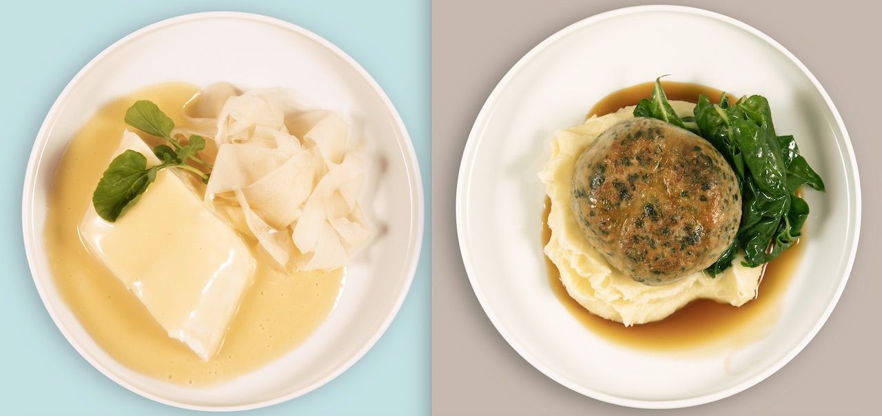 Air France new plane food