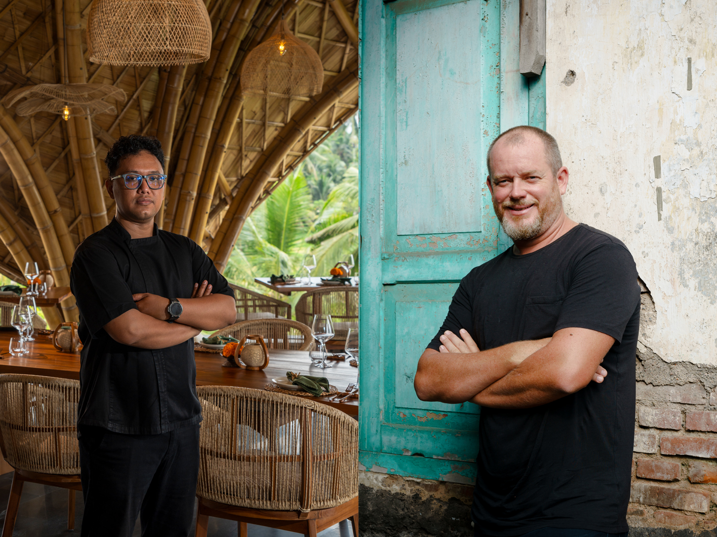 Chefs Armen and Will Meyrick