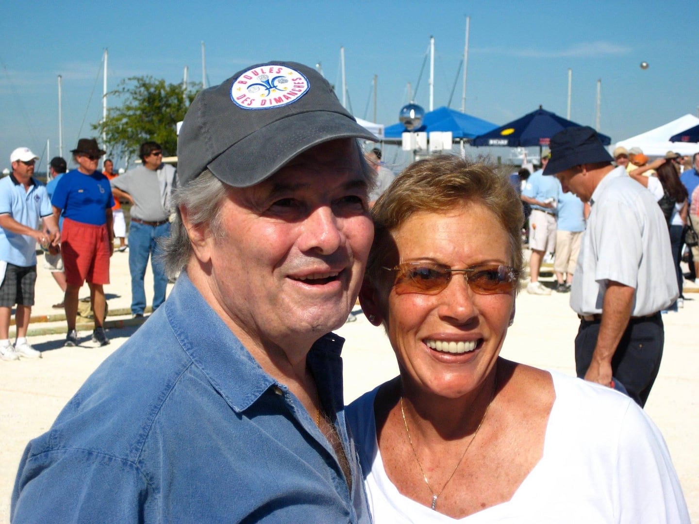 Chef Jacques Pépin (left) and his late wife, Gloria, who he was married to for 54 years.