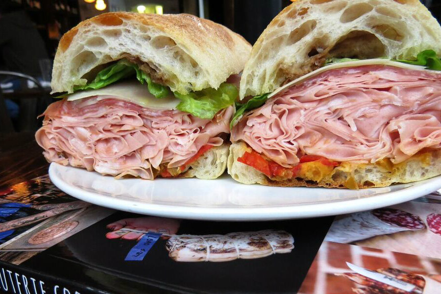 Italian grinder at Coppa