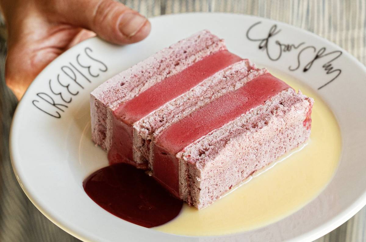 Sherbet merengue cake from Creepies