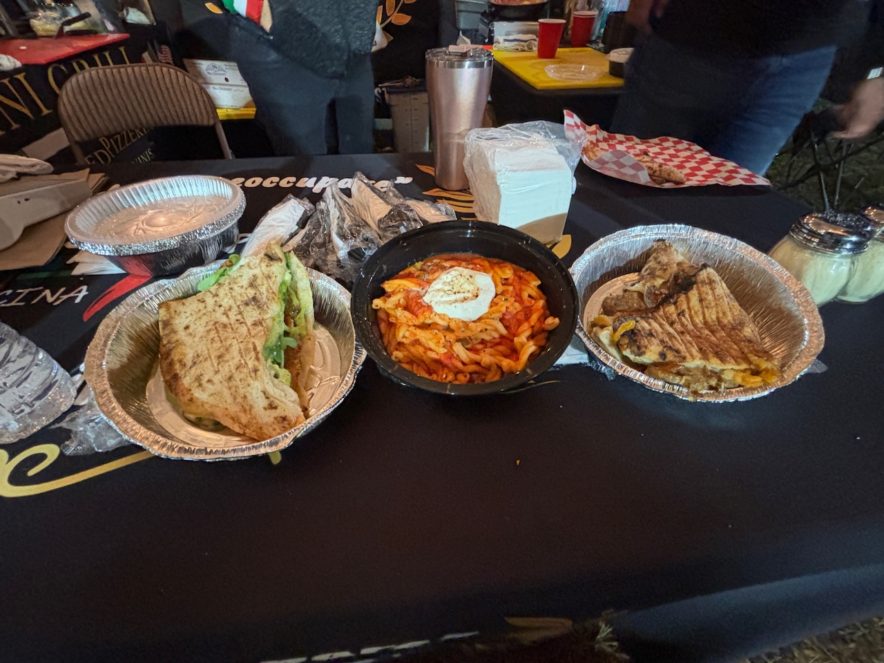 Judy Torres at the Italian Festival