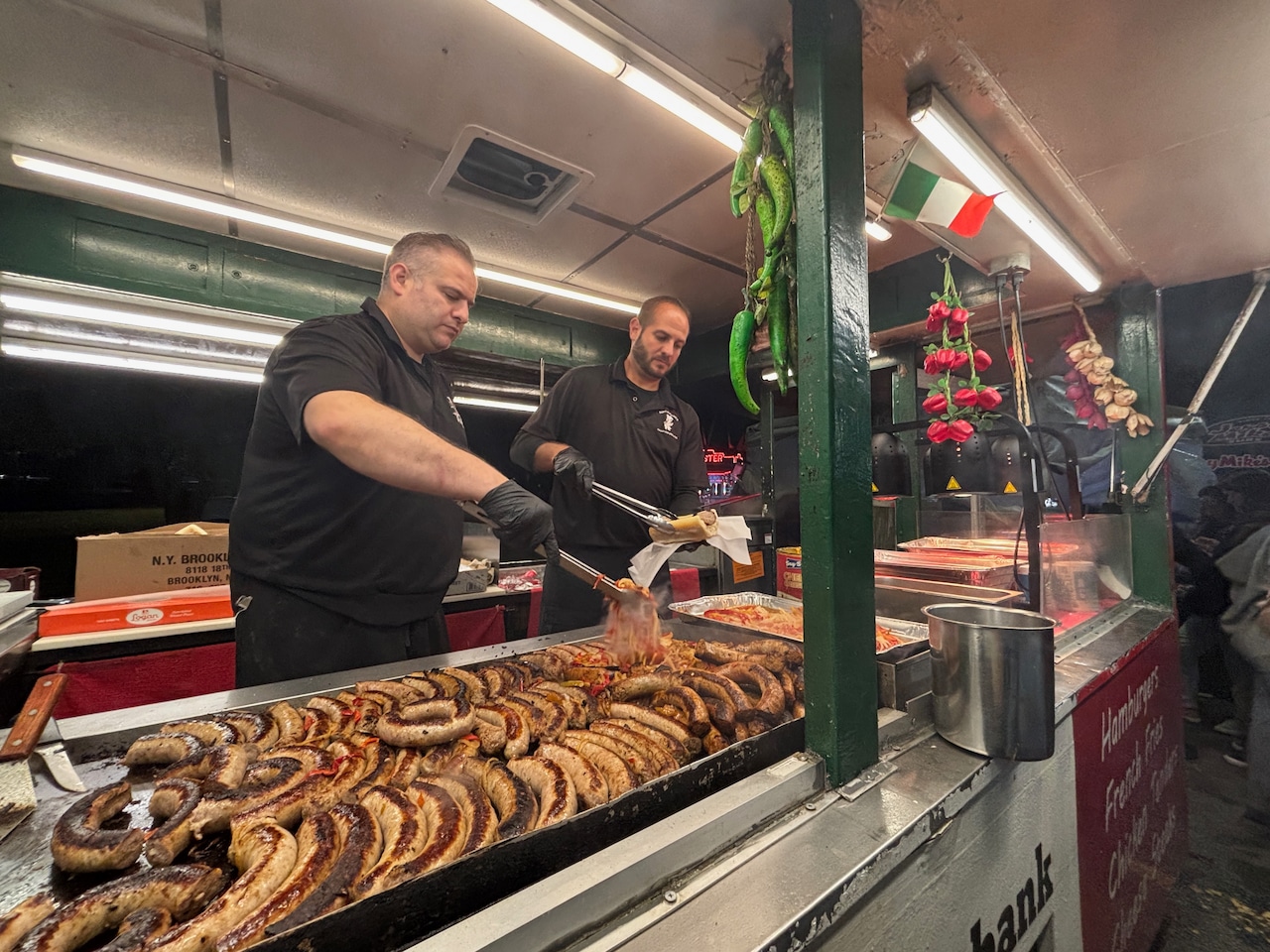 Judy Torres at the Italian Festival