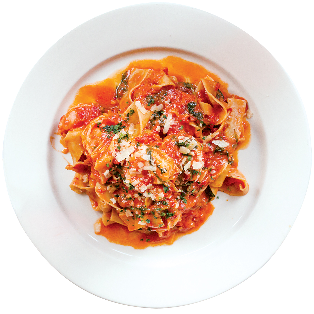 pappardelle at Delfin