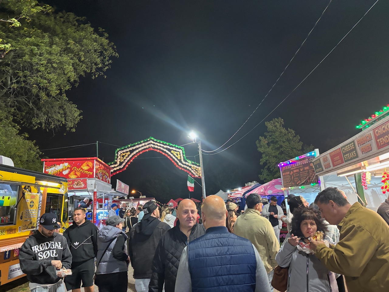 Judy Torres at the Italian Festival
