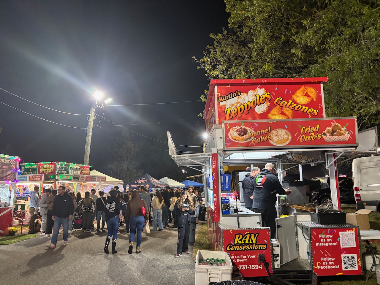 Judy Torres at the Italian Festival