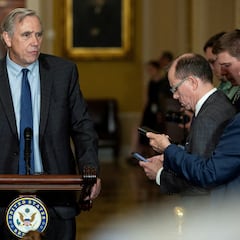 What is a filibuster and why is Senator Jeff Merkley giving a marathon speech in the senate?