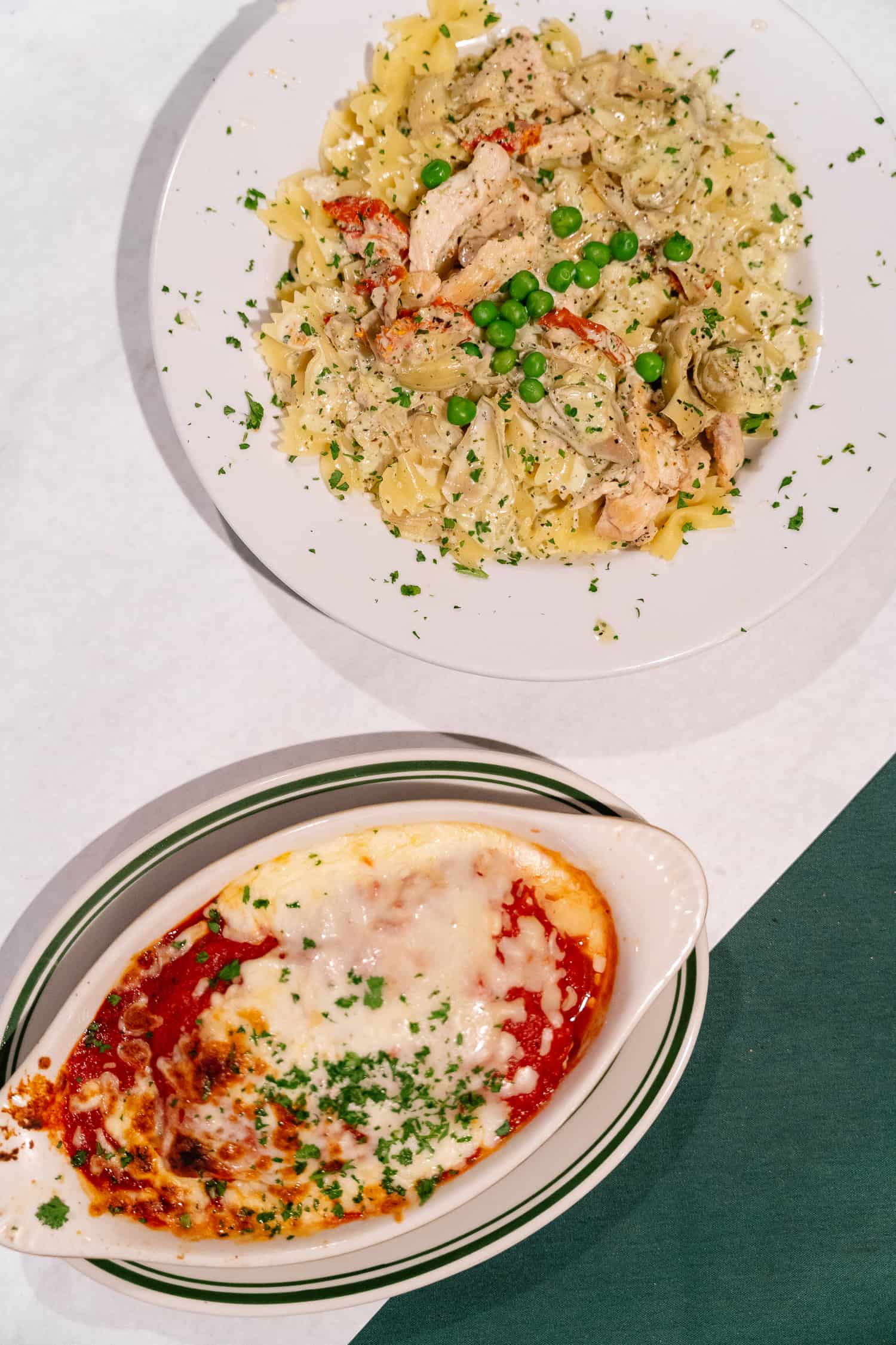 The Cherry Tomato Italian dinner some of the best in Denver