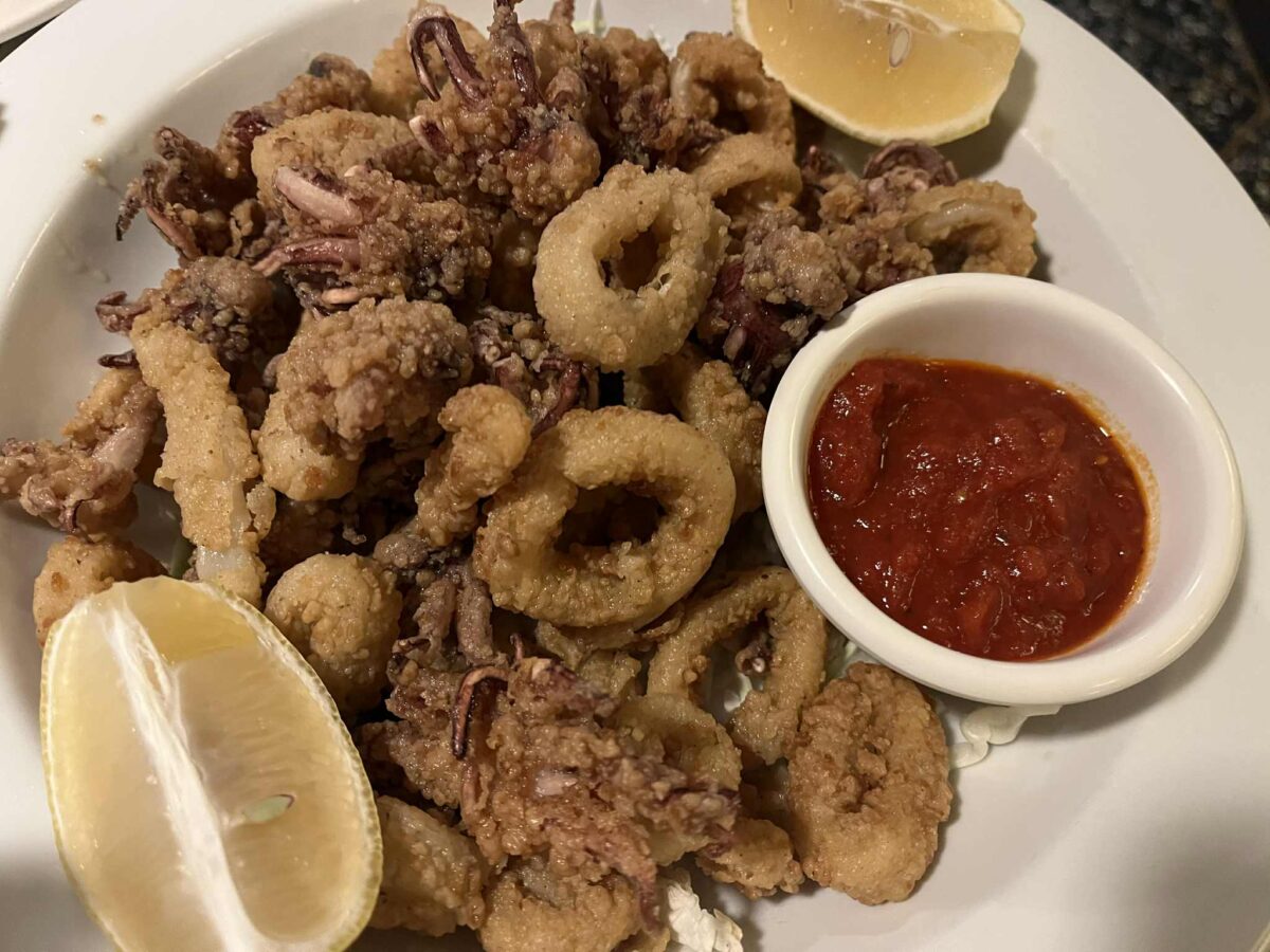 Fried Calamari at Landmark Diner