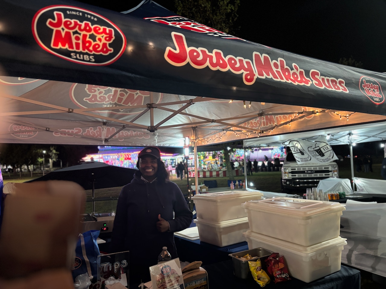 Judy Torres at the Italian Festival