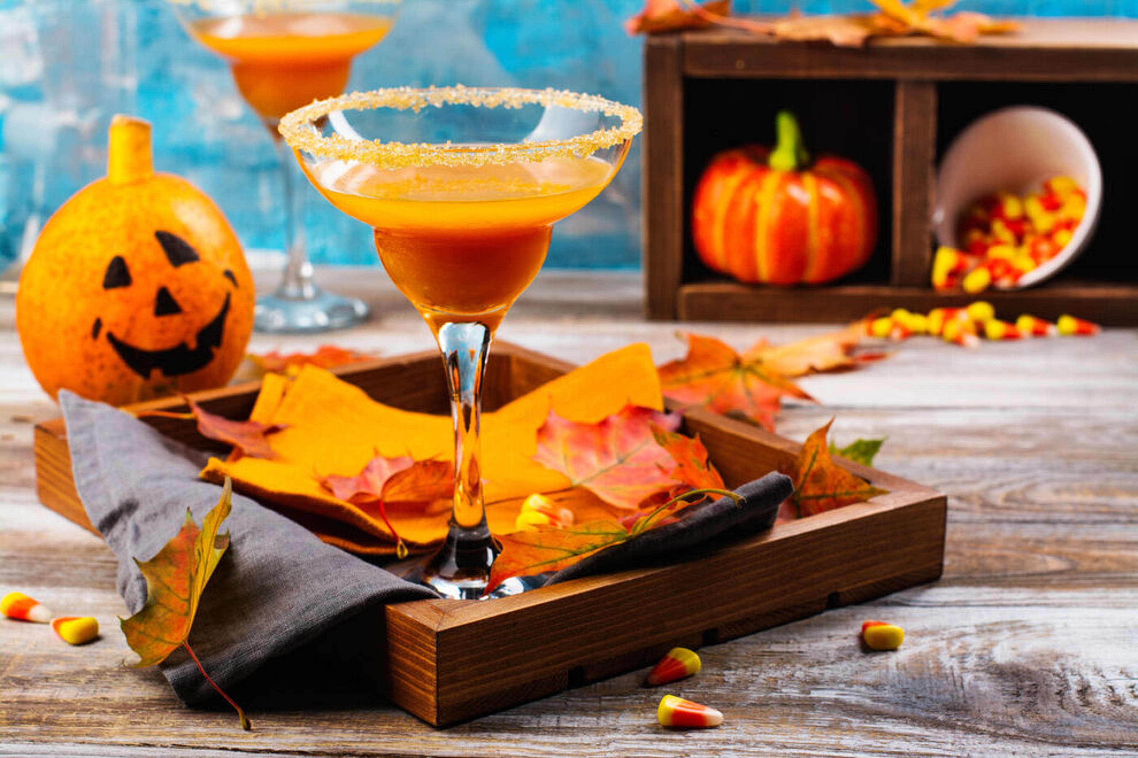 Candy corn becomes a cocktail, the perfect Halloween treat