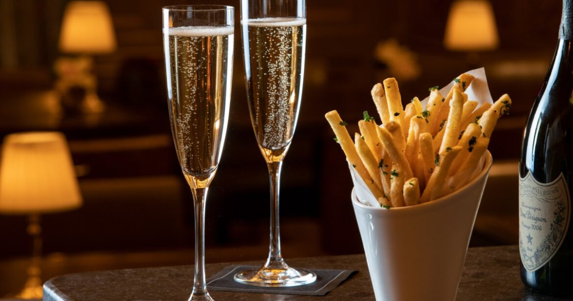 Why Champagne and greasy food are a perfect match