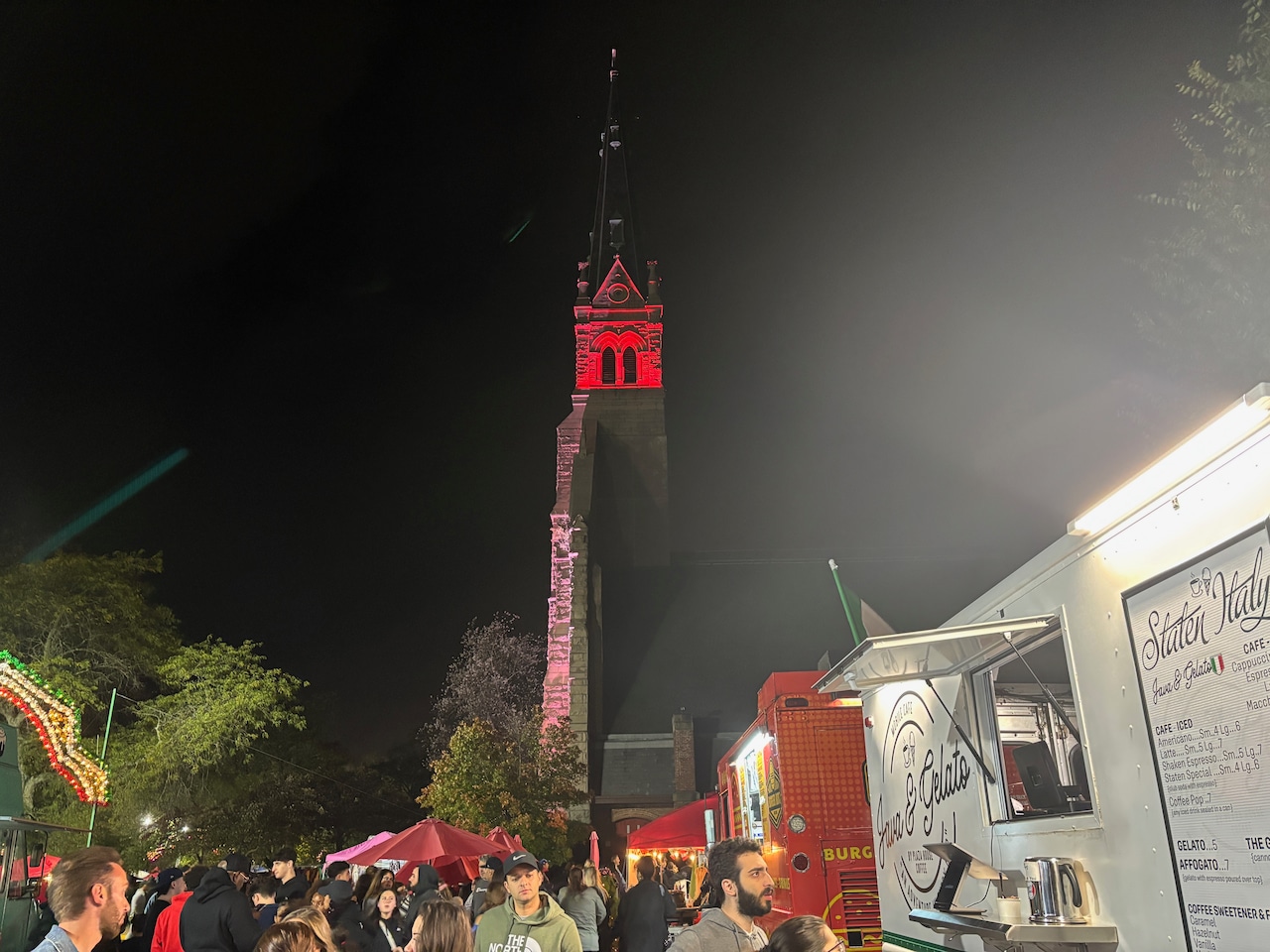 Judy Torres at the Italian Festival