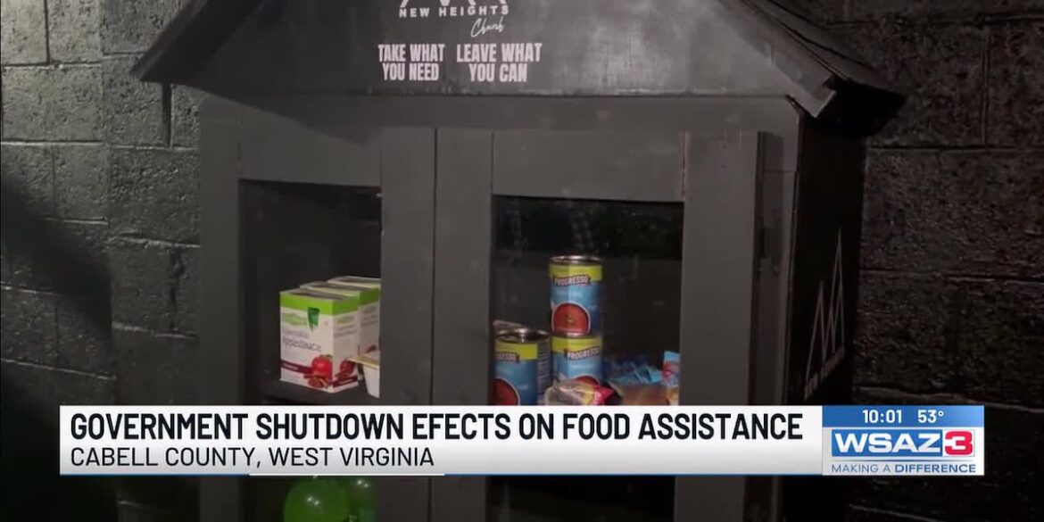 Government shutdown effects on food assistance