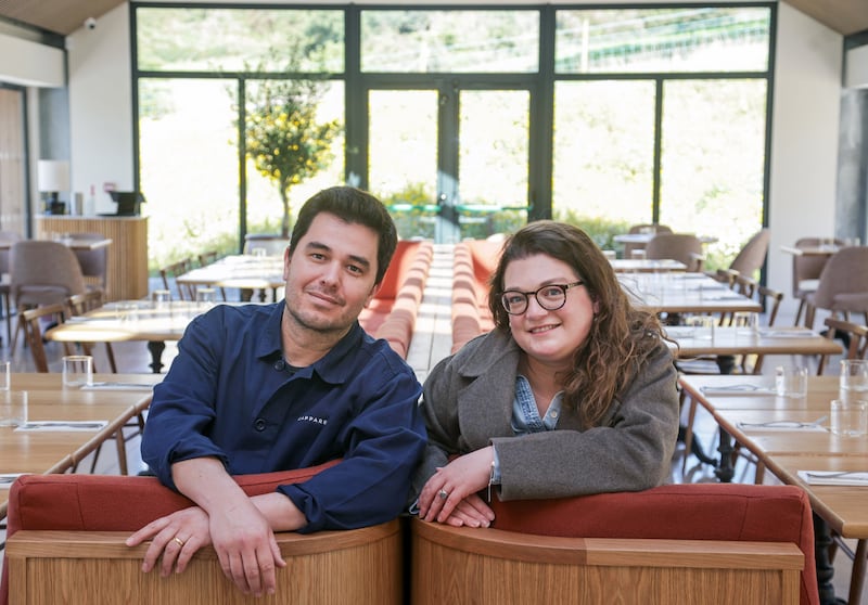 Carlos and Lucie Capparelli  at Capparelli at the Mill in Dundonald.
PICTURE: COLM LENAGHAN