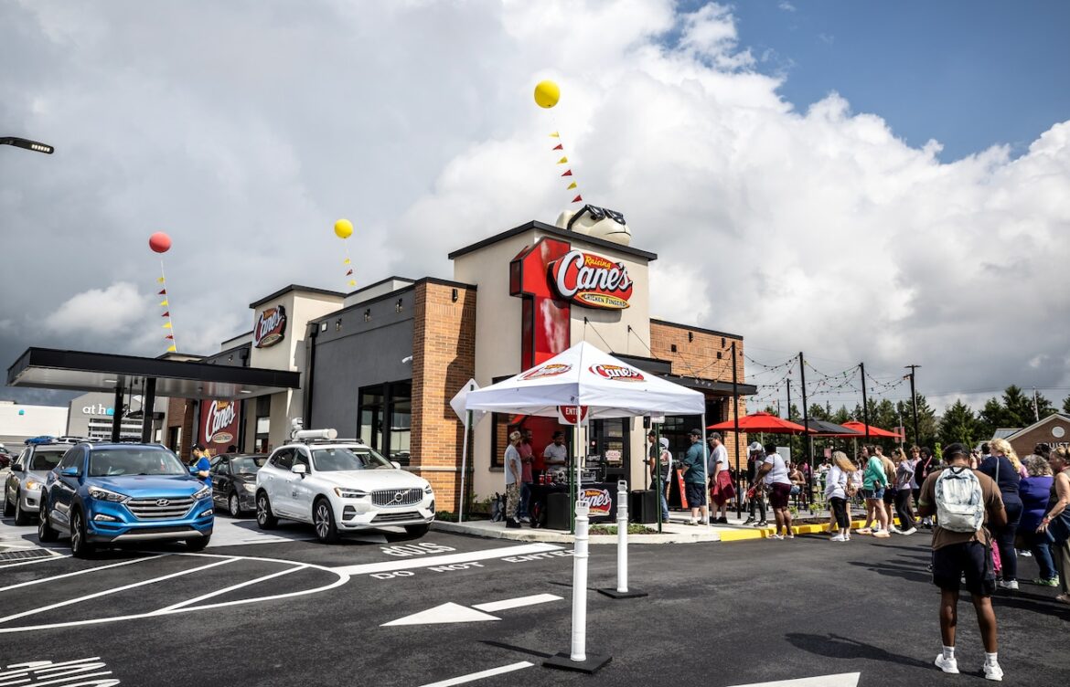Restaurant openings on the horizon include Raising Cane’s, Chick-fil-A Mostly Sunny