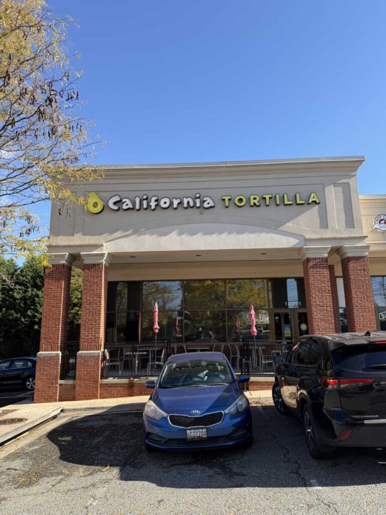 California Tortilla Will Close Gaithersburg Restaurant Permanently on November 2
