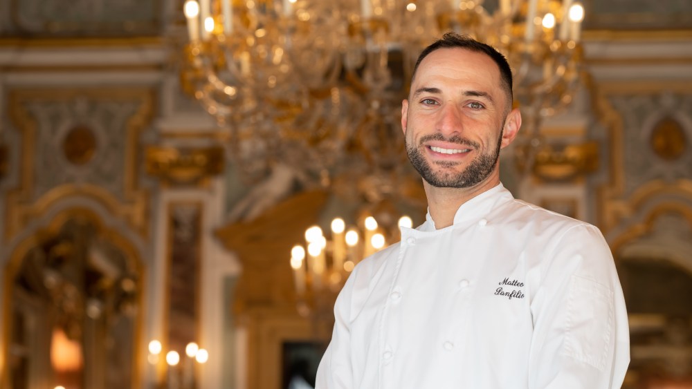 Aman Venice’s Chef On How Cuisine, Cycling Converge in His Fine-Dining Vision Matteo Panfilio, executive chef of the Aman Venice hotel.