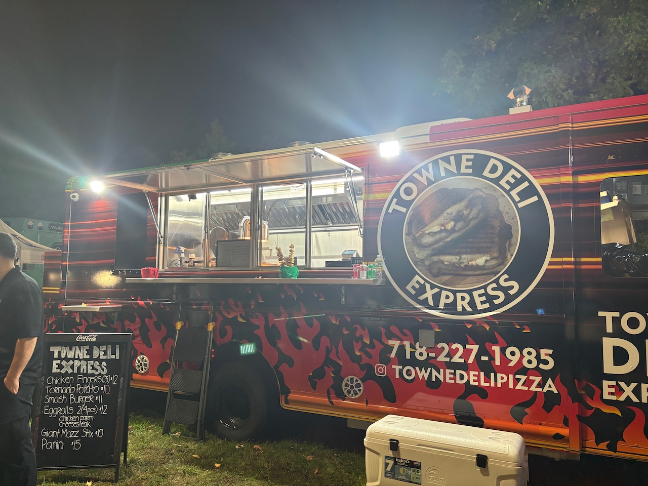 Judy Torres at the Italian Festival