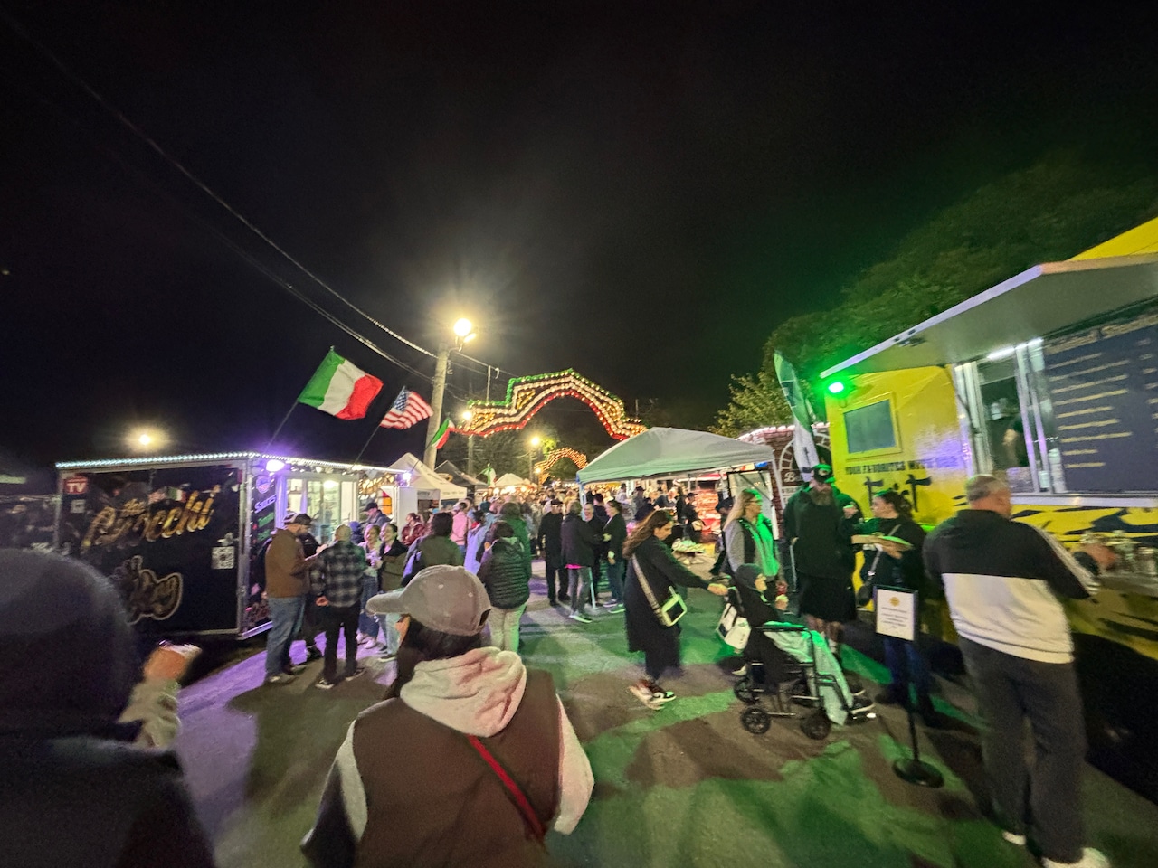 Judy Torres at the Italian Festival