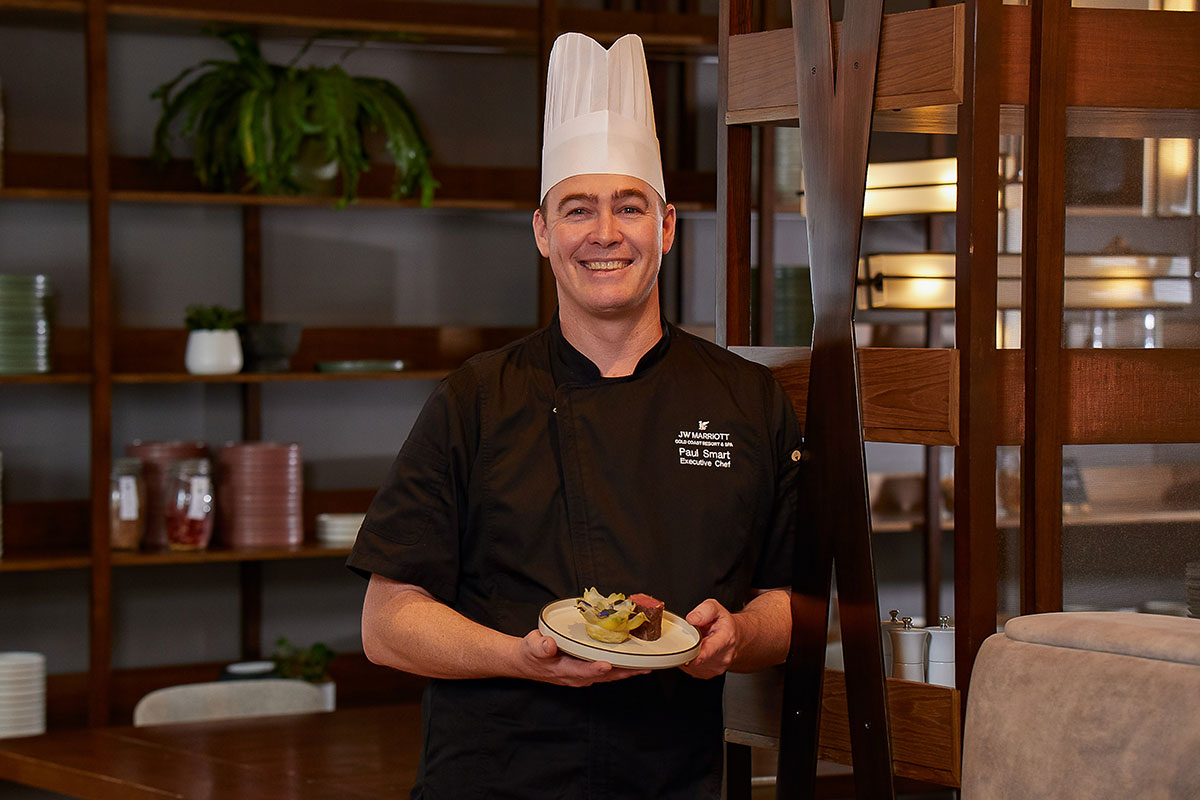 Executive Chef Paul Smart, JW Marriott Resort & Spa Gold Coast (image supplied)