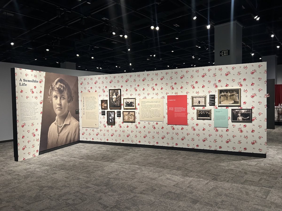 Julia Child A Recipe for Life exhibit. 