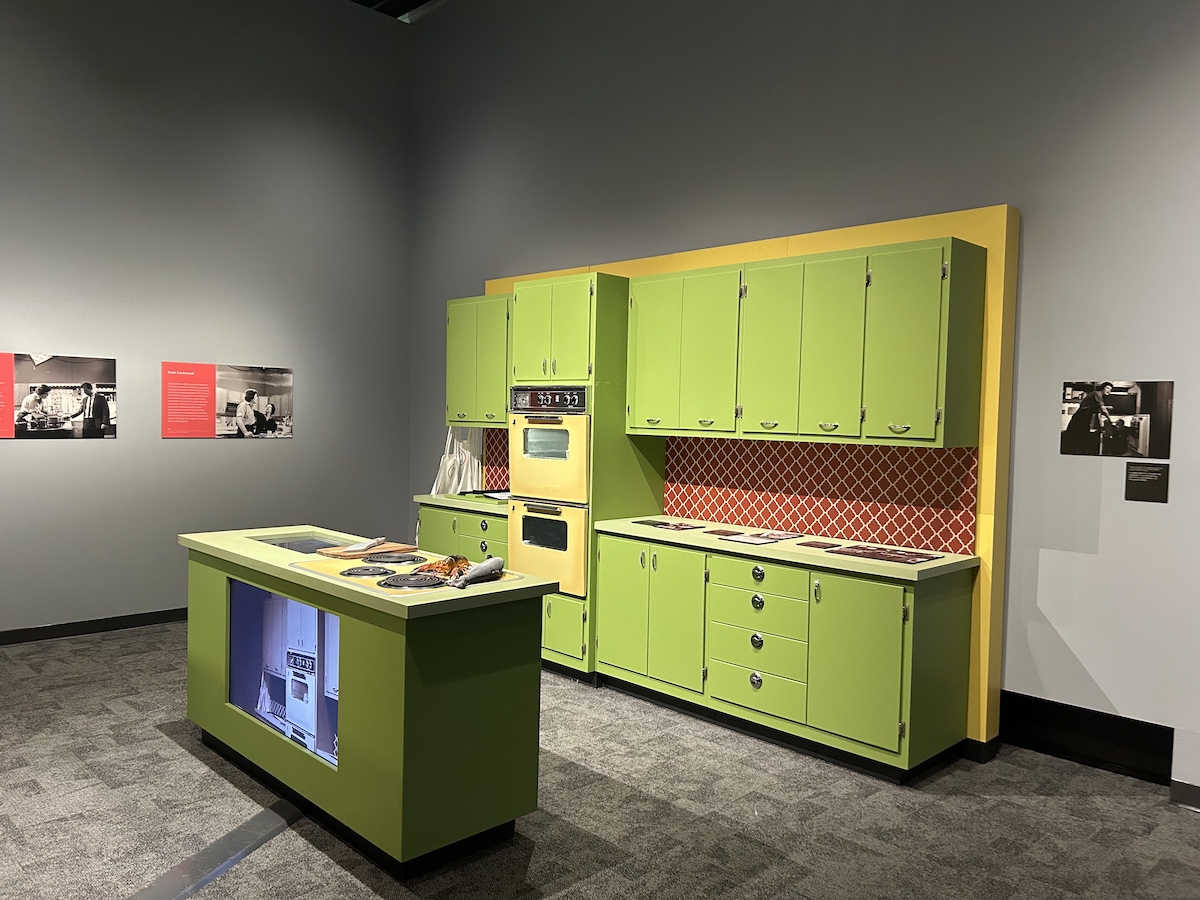 Julia Child A Recipe for Life exhibit. 