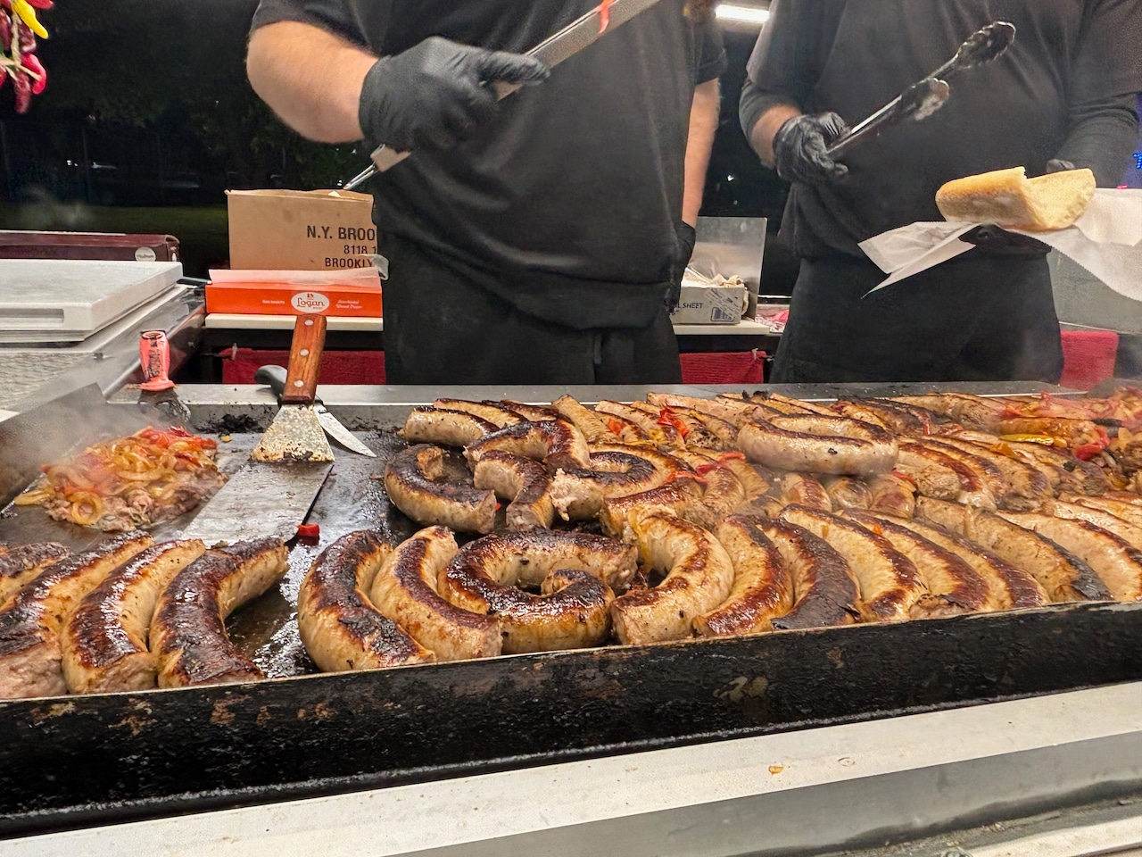Judy Torres at the Italian Festival