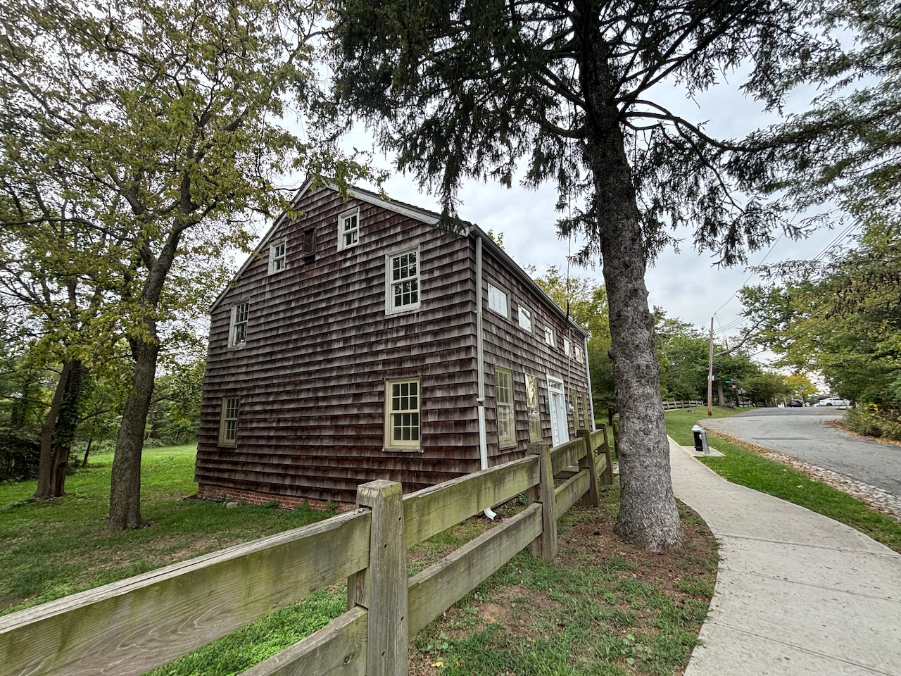 Conference House in Fall