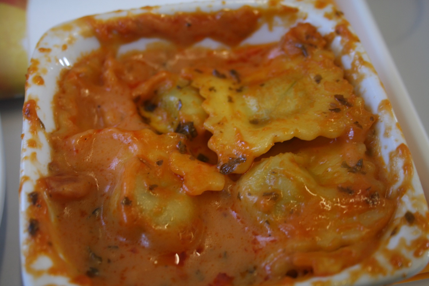 a bowl of pasta with sauce