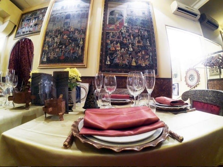 maharajah indian restaurant rome monti