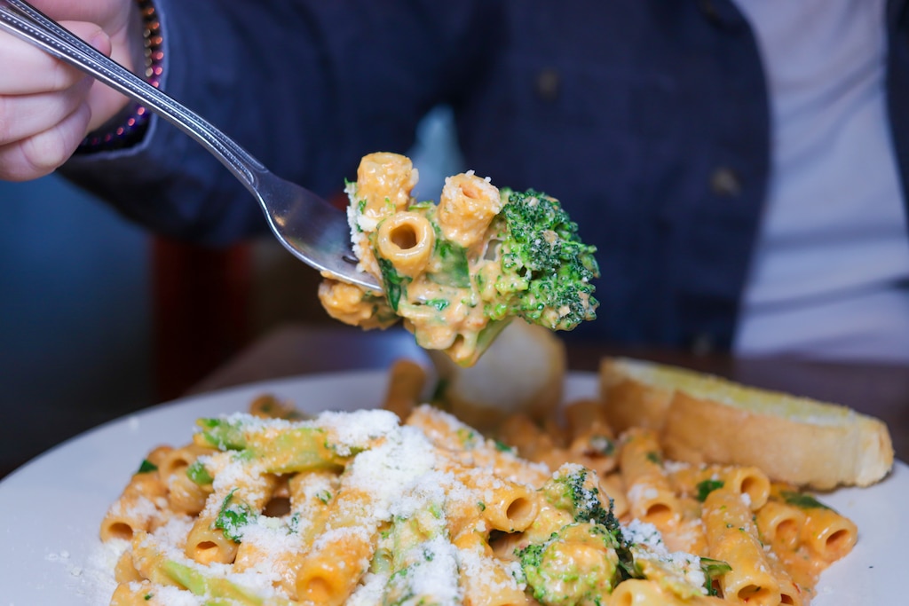 The pasta primavera at Trattoria Amore in Ellicott City.