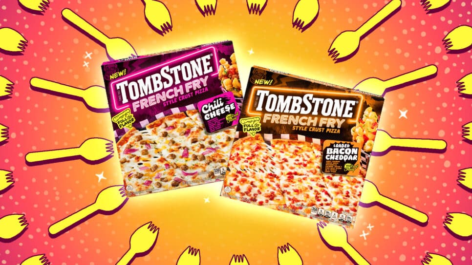 Tombstone French Fry Crust Pizzas
