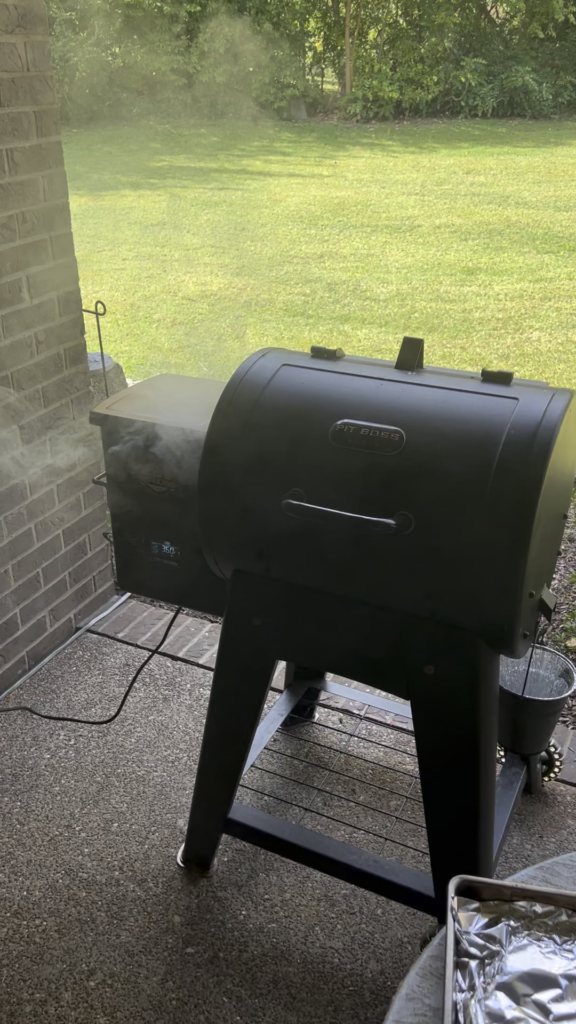 Pit Boss: is this much smoke normal?